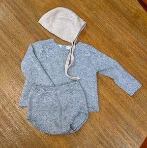 ZARA Baby Knit Outfit